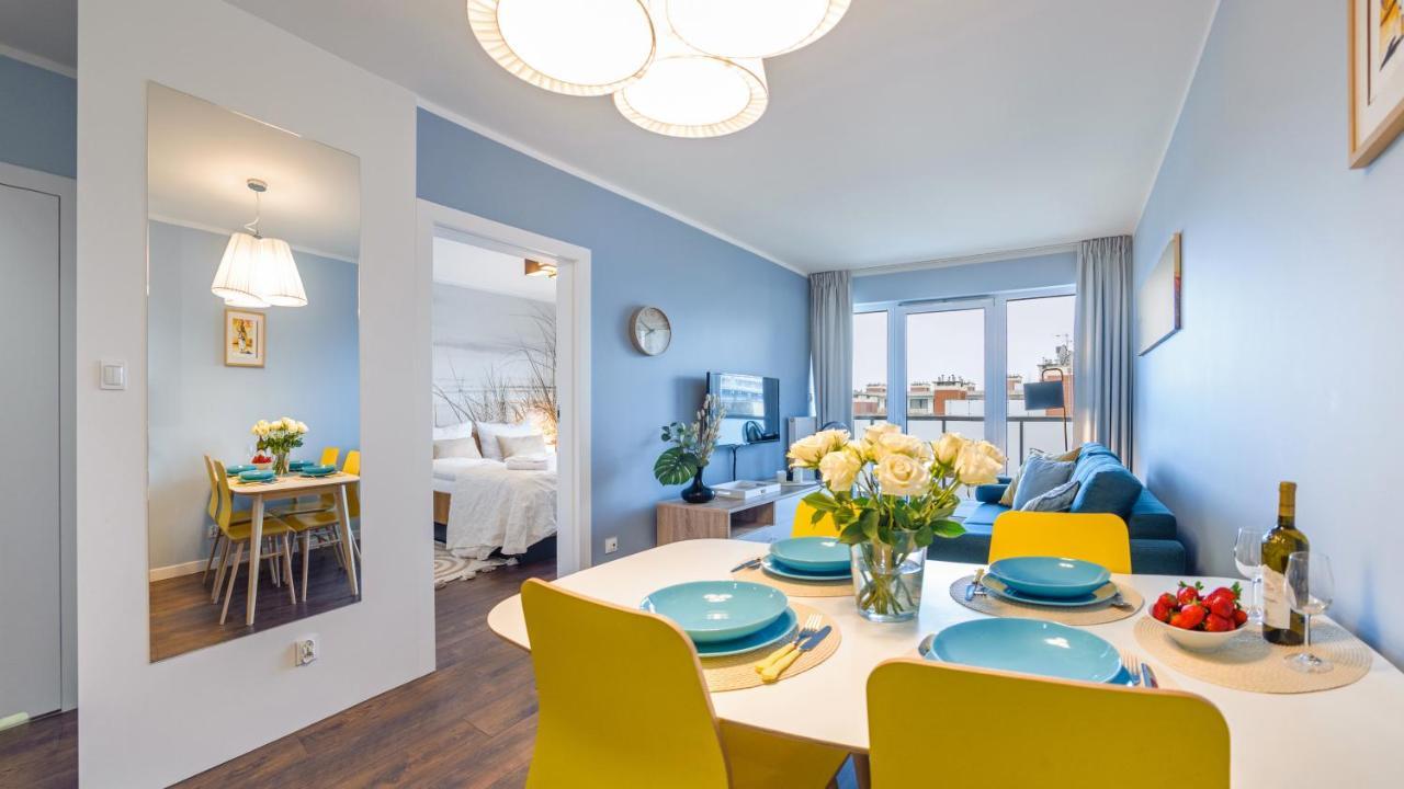 Apartament Blekitna Laguna Z Basenem - Ul Kasprowicza 20A - Holiday City Kołobrzeg Eksteriør bilde